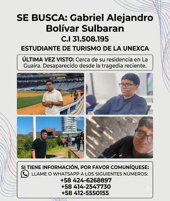 Gabriel Alejandro Bolívar sulbaran