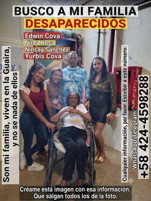 Edwin Cova, Nilda Rosa más otras oerk