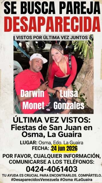 Luisa González y Darwin Monet
