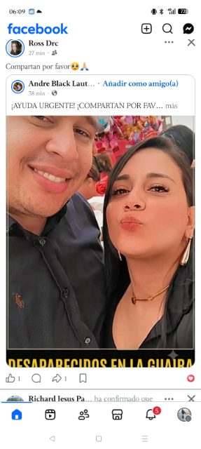 Yuletsy parra y Carlos Herrera