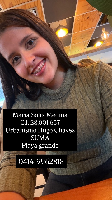 Maria Sofia Medina azuaje