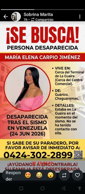 María Elena carpio Jiménez