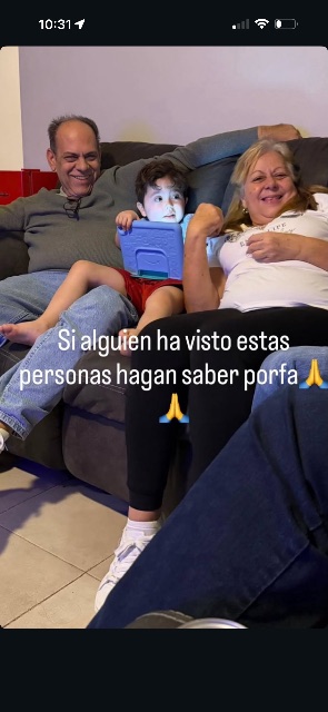 Gorette y Gabriel Oliveira
