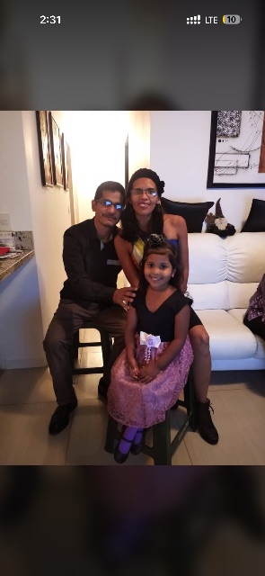 Eliana Ramones, Alondra García y Daniel García