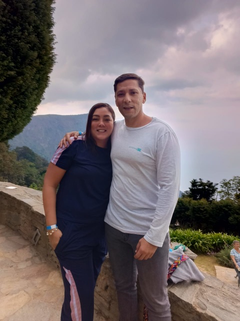 Melissa Cañas y Wilbert Hernandez
