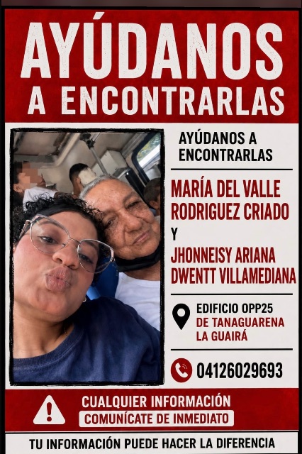 Jhonneisy dwentt y María del valle Rodríguez