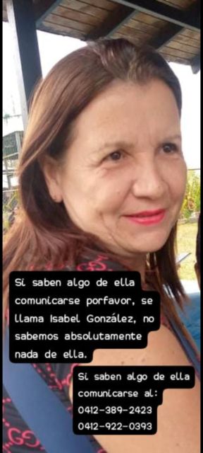Isabel y González  N