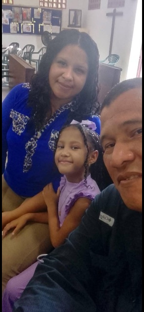 Rudy bravo y su esposa