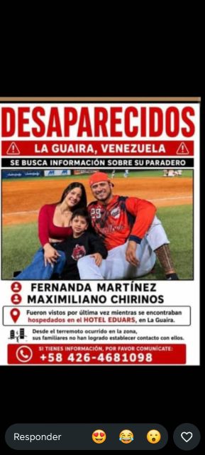 Fernanda Martínez y Maximiliano Chirinos