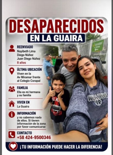 Nayibeth lima Diego Núñez Juan Diego Núñez