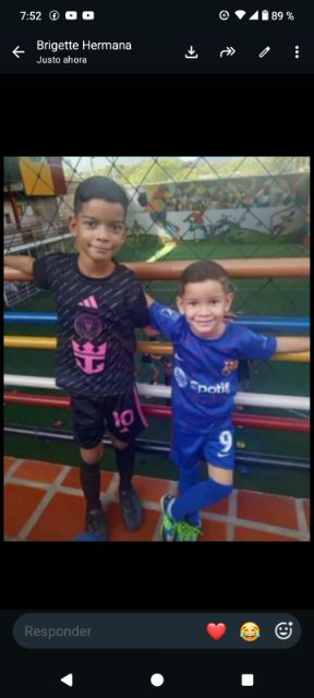 Dilan y Angel Echenique