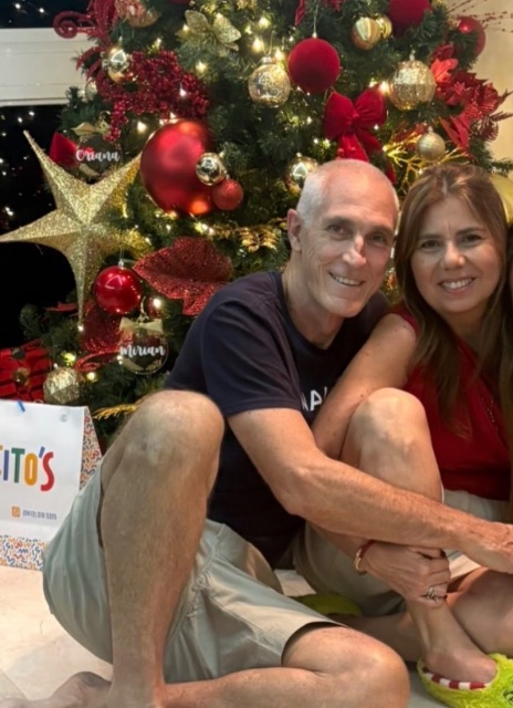 Rafael catalan y Miriam pareja