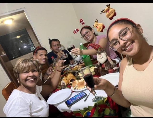 Norilda Coromoto Figuera Zapata, Leonel Carreño, Lesli Del Valle Figuera López, Yudith Marina Figuera Rivas y Yeangel Jo