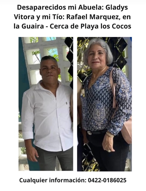 Gladys Victoria y Rafael Márquez