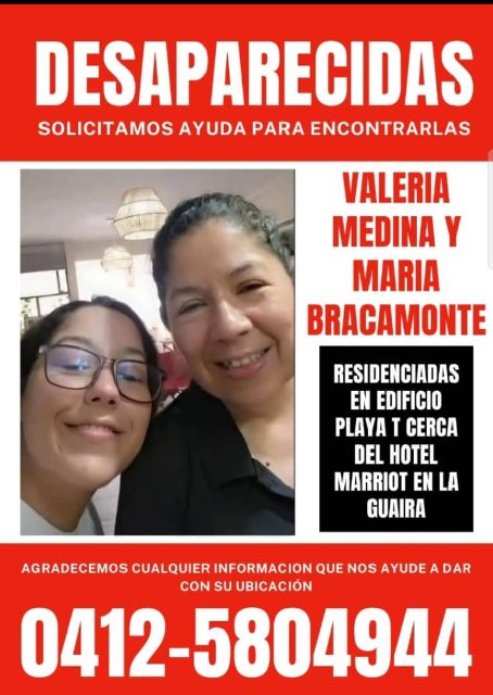 Valeria Medina y María Bracamonte