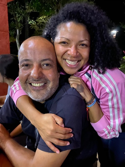 Luis de Berardinis y Ambar Rivas