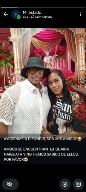 Diego yriza y Wanda salcedo