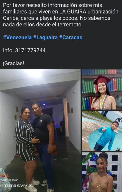 Yerlin Rondón , Noryeli Rondón  gleidy Rondón quiqi Johan López