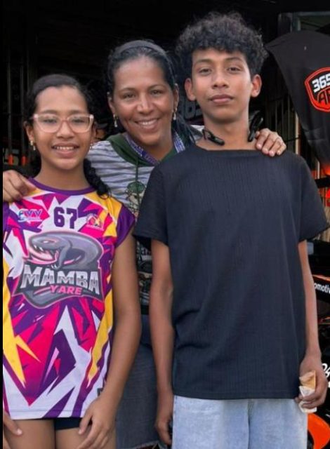 Maria fernanda, abraham e isabella