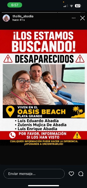 Zulenis Mujica Luis abadía Luis Enrique abadía