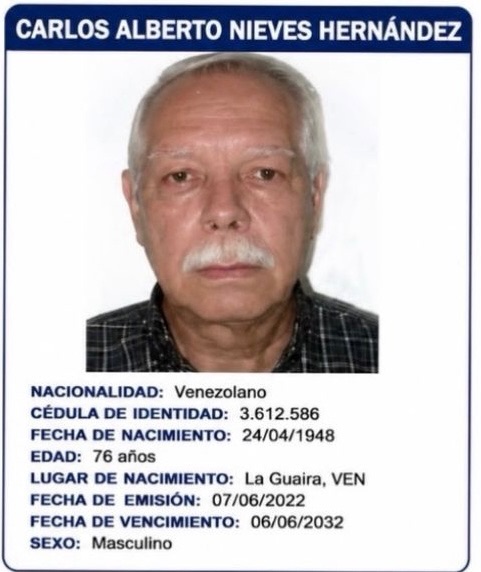 Carlos Alberto Nieves Hernandez