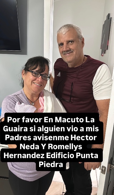 Héctor Neda y Romellys Hernández
