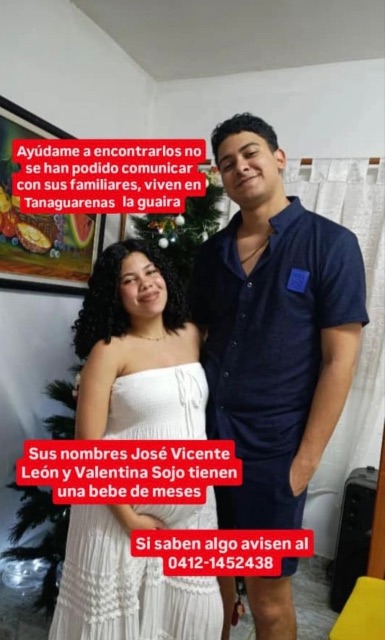 José Vicente Leon y Valentina Sojo