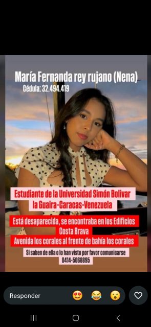 Maria fernanda Rey Rujano