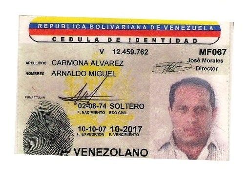 Arnaldo Miguel Carmona Alvarez