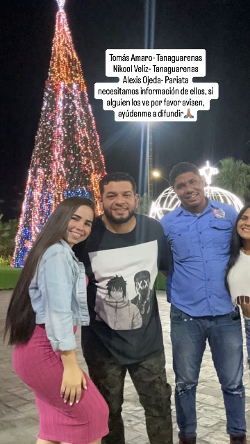 Nikool Veliz , Tomás Amaro y Alexis Ojeda