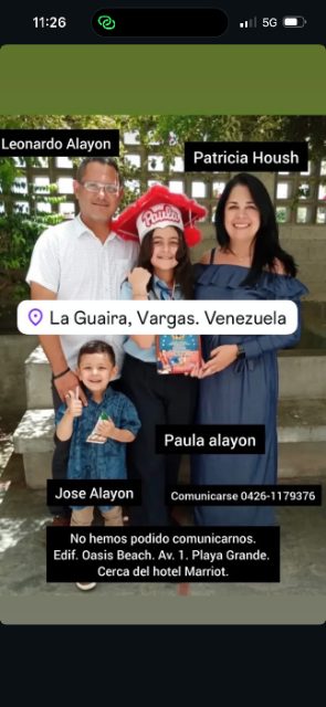 FAMILIA ENTERA DESAPARECIDA