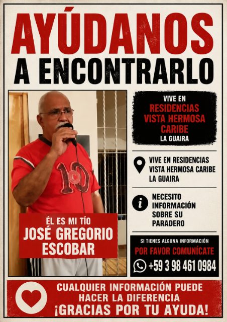José gregorio escobar