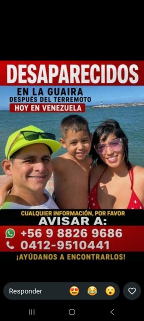Leonel, Laura y Gael Alvarado