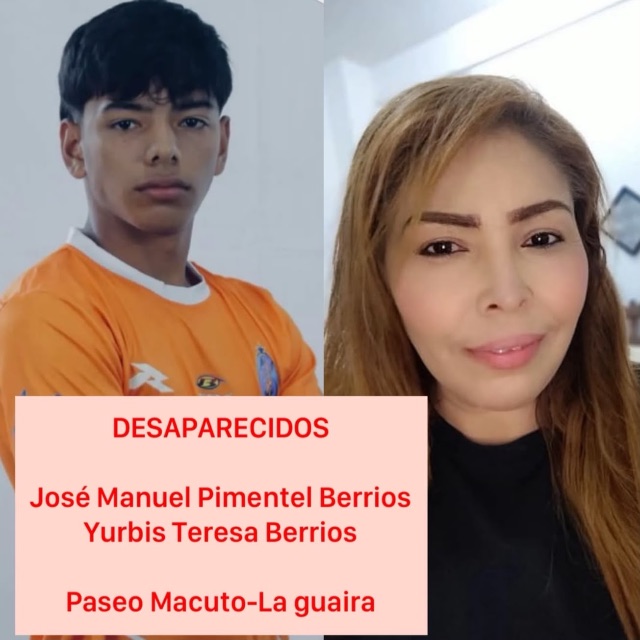 José Manuel Pimentel berrios y turbia Teresa berrios