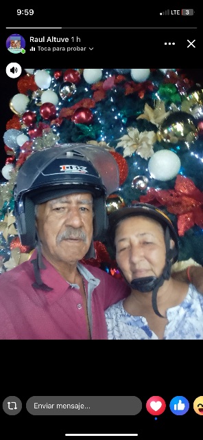 Raúl cruz altuve y magaly Ester Duarte Pineda