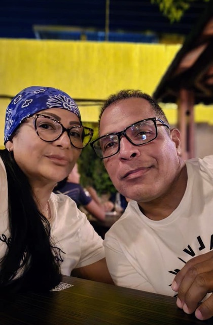 Judith Briceño y Carlos Viloria