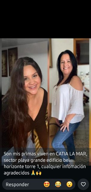 Imirse aguilar y Andrea carlota molero