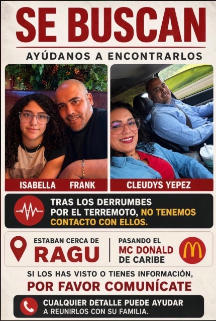 Cleudis Yepez, Isabella Camargo, Fran Camargo