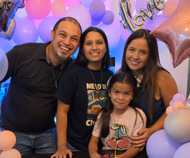 Robert Villegas, María Victoria Villegas, Argeilys Ortega, Isabella Gil