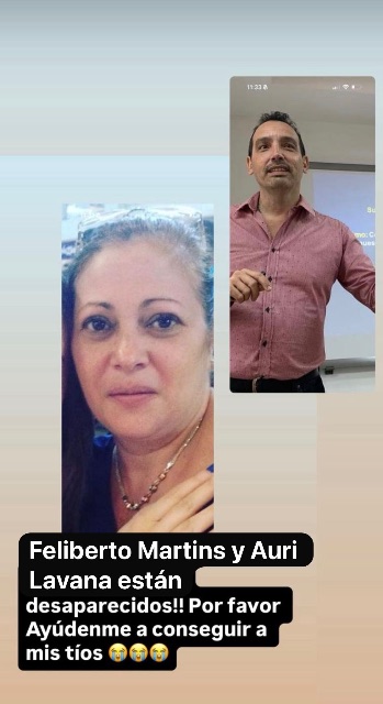 Feliberto Martins y Auri Lavana