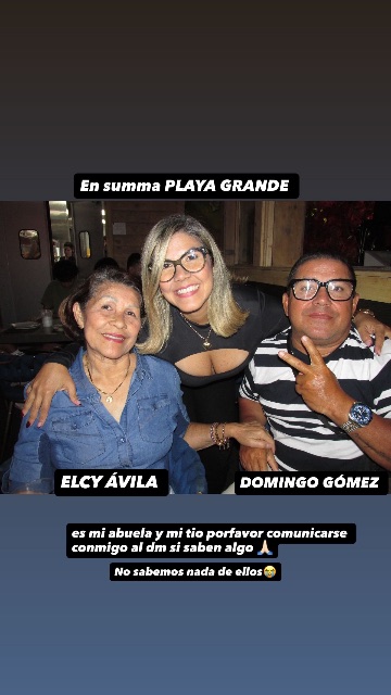 Elcy Ávila y Domingo Gómez