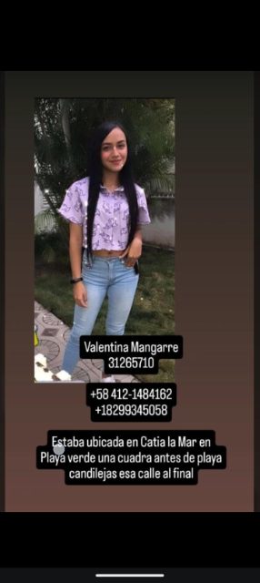 Valentina mangarrre