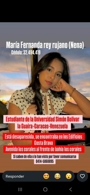 Maria fernanda rey rujano