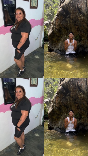 Yuraima Díaz y carlos Luis