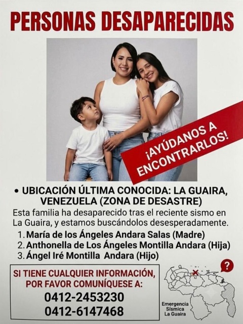 María andará Antholla Montilla Angel Montilla