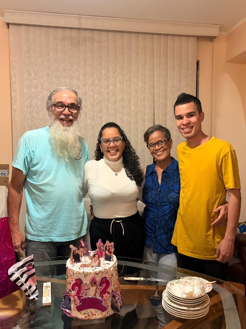 Carlos Jiménez, Luisa Romero, Carlos Alberto Jiménez, María Luisa Jiménez
