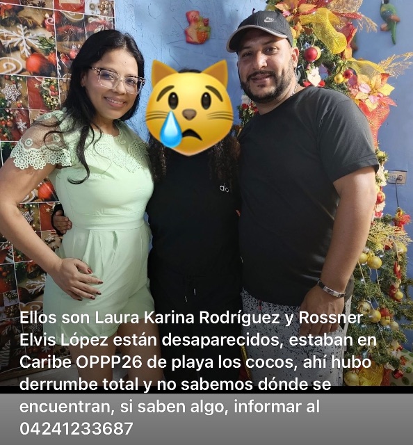 Rossner López y Karina Rodríguez