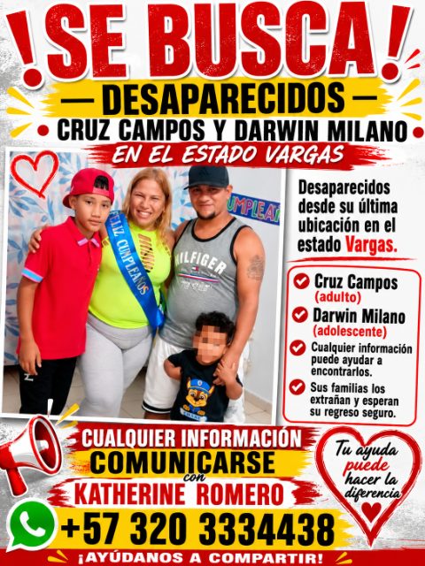 Cruz campos  y darwin milano