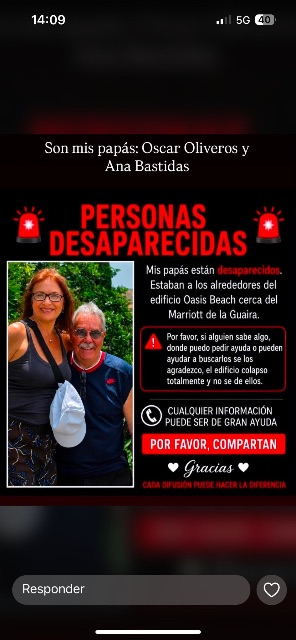Oscar Oliveros Ana Bastidas