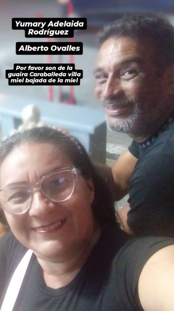 Yumary Rodríguez y Alberto Ovalles